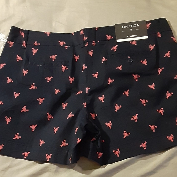 Nautica Womens Lobster Print Shorts - Picture 3 of 6